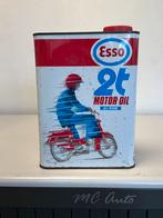 Esso 2 takt olie blik 2 liter, Verzamelen, Blikken, Ophalen, Gebruikt, Overige, Overige merken