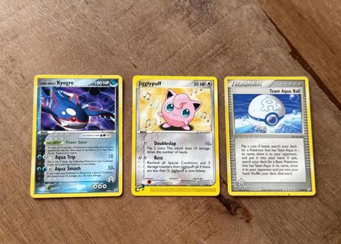 Team Magma & Team Aqua Pokemon Kaarten, Hobby en Vrije tijd, Verzamelkaartspellen | Pokémon, Gebruikt, Meerdere kaarten, Ophalen of Verzenden
