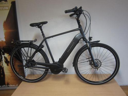 Kalkhoff herenfiets met Bosch en beltdrive, Fietsen en Brommers, Fietsen | Heren | Herenfietsen, Zo goed als nieuw, Overige merken