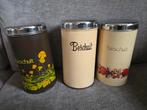 3 Vintage Brabantia Beschuitbussen, Huis en Inrichting, Keuken | Keukenbenodigdheden, Ophalen of Verzenden, Gebruikt