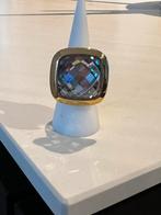 Nieuwe Melano Kosmic stone Facet Square 28 mm goudkleurig, Verzenden, Nieuw, Kleiner dan 17, Dame