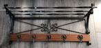 Wand kapstok metaal met hout, Huis en Inrichting, Woonaccessoires | Kapstokken, Zo goed als nieuw, Minder dan 100 cm, Metaal, Ophalen