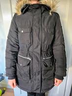 Winterjas Divided H&M dames, Maat S/ Maat 36, Ophalen of Verzenden, Gedragen, Maat 36 (S), Zwart