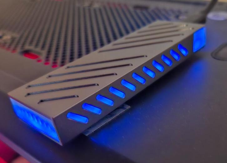 Samsung SSD 512 GB externe 10Gbps, Computers en Software, Harde schijven, Zo goed als nieuw, Laptop, Extern, SSD, USB, Ophalen of Verzenden