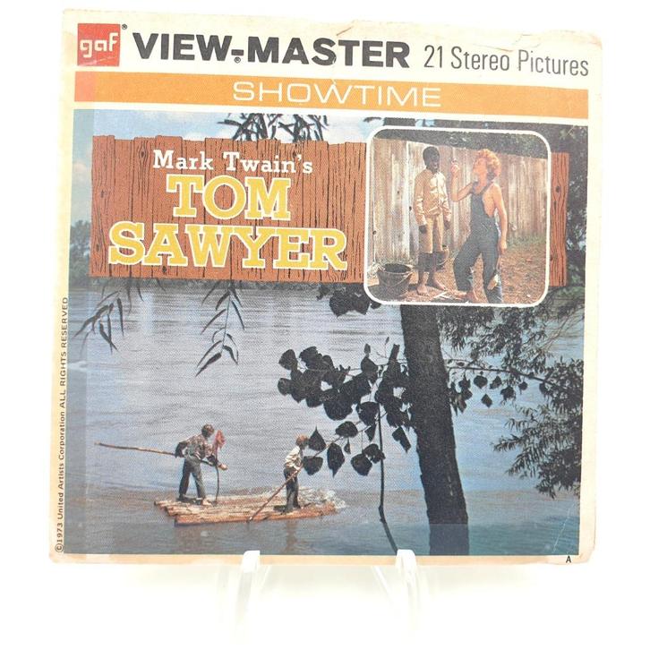 Tom Sawyer viewmaster, Verzamelen, Speelgoed, Gebruikt, Ophalen of Verzenden