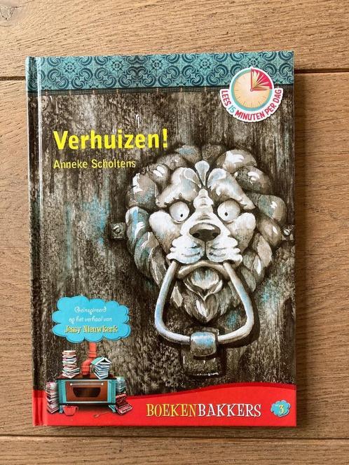 Als nieuw, boek Verhuizen van Anneke Scholtens, Boeken, Kinderboeken | Jeugd | onder 10 jaar, Zo goed als nieuw, Fictie algemeen
