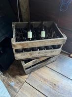 antiek bierkrat twee stuks, Ophalen of Verzenden, Gebruikt, Flesje(s), Overige merken