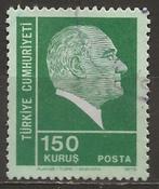 Turkije, Postzegels en Munten, Ophalen of Verzenden, Overige landen, Gestempeld