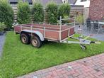 Tandemasser aanhanger, Auto diversen, Aanhangers en Bagagewagens, Ophalen, Gebruikt