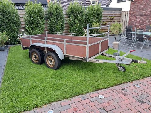 Tandemasser aanhanger, Auto diversen, Aanhangers en Bagagewagens, Gebruikt, Ophalen