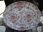 Johnson Brothers/Bros ROSE CHINTZ grote vleesschotel 39 x 31, Ophalen of Verzenden, Zo goed als nieuw, Aardewerk