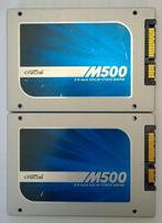 2x Crucial M500 2.5 SSD 240GB SATA 6Gb/s, Intern, Gebruikt, Verzenden, Crucial