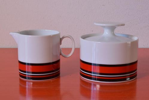 Retro vintage porseleinen Thomas Germany roomstel, Huis en Inrichting, Keuken | Servies, Zo goed als nieuw, Overige typen, Overige stijlen