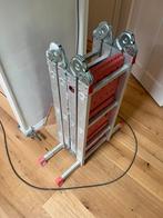 Altrex varitrex plus 4x3 vouwladder, Doe-het-zelf en Verbouw, Ladders en Trappen, Ophalen, Trap, Zo goed als nieuw, Opvouwbaar of Inschuifbaar