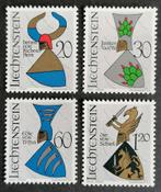 LIECHTENSTEIN - Heraldische wapens 1966, Verzenden, Overige landen, Postfris