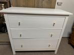 Hemnes ladenkast Ikea wit, Huis en Inrichting, Kasten | Ladekasten, Gebruikt, 3 of 4 laden, Minder dan 100 cm, 25 tot 50 cm