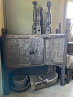 Kast old farm, bruidskast, Ophalen, Nieuw, 25 tot 50 cm, 100 tot 150 cm
