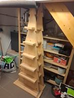 2 kerstbomen steigerhout met schapjes 70 x 185 cm, Diversen, Kerst, Ophalen, Zo goed als nieuw