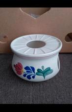 Nieuw Theelicht boerenbont 14,5 cm doorsnee, Overige typen, Nieuw, Ophalen of Verzenden, Aardewerk