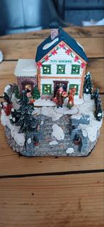 Kerstdorp Huisje - Toy Shoppe, Ophalen, Zo goed als nieuw