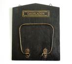 Antieke wand tijdschriften krantenhouder uit de jaren 1940., Ophalen of Verzenden