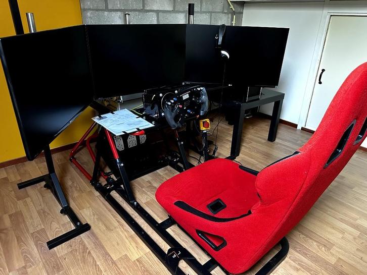 High-end Simracing Setup – Compleet en klaar voor gebruik, Computers en Software, Overige Computers en Software, Zo goed als nieuw