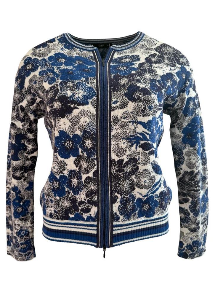 Ivko vest S, Kleding | Dames, Truien en Vesten, Zo goed als nieuw, Maat 38/40 (M), Blauw, Ophalen of Verzenden