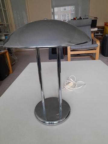 Lamp mushroom space age UFO chroom vintage Ikea Barad - zgan