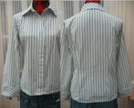 Steps blouse maat 40 wit katoen met blauwe streepjes, Maat 38/40 (M), Wit, Ophalen of Verzenden, Zo goed als nieuw