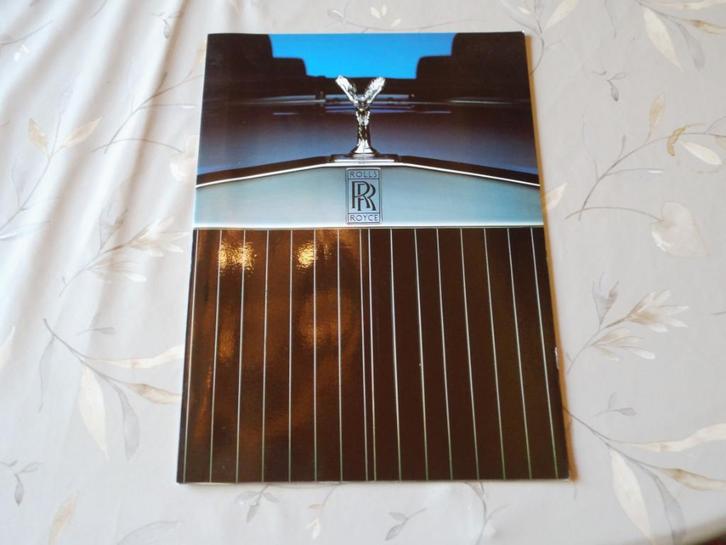 Rolls Royce Silver Spirit, Silver Spur, Corniche en Camarque, Boeken, Auto's | Folders en Tijdschriften, Zo goed als nieuw, Overige merken