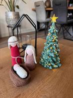 Mini gehaakte kerststal kerstgroep haken voor kerst, Ophalen, Nieuw