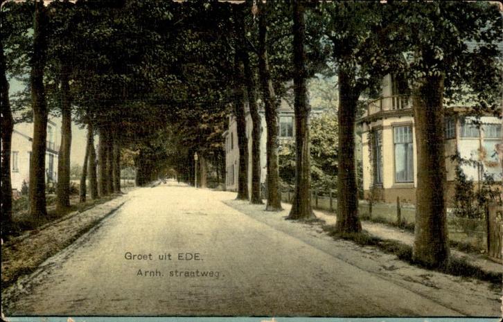 Ede Arnh. Straatweg st 1922 Nauta 19766, Verzamelen, Ansichtkaarten | Nederland, Gelopen, Gelderland, 1920 tot 1940, Ophalen of Verzenden