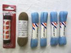 9 veters: bruin, blauw, fluogeel, oranje, NIEUW, 1 euro p/s, Ophalen of Verzenden, Nieuw