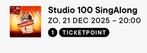 Studio 100 singalong , Rotterdam ahoy zitplaats, Tickets en Kaartjes, Eén persoon