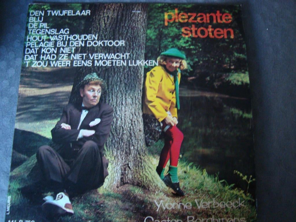 Plezante stoten, Ophalen of Verzenden, Zo goed als nieuw, 12 inch, Levenslied of Smartlap