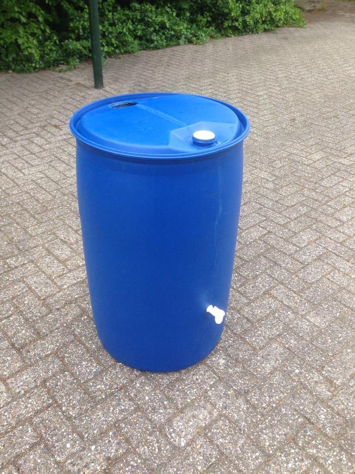 Regenton met kraantje, Tuin en Terras, Regentonnen, Zo goed als nieuw, Kunststof, 150 liter of meer, Met kraantje, Ophalen of Verzenden
