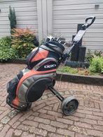 Golfset heren met tas en trolley, Sport en Fitness, Golf, Ophalen, Gebruikt, Set, Overige merken