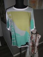 GERRY WEBER fleurige zomer top/shirt/blouse mt 40 wit/groen, Maat 38/40 (M), Overige kleuren, Ophalen of Verzenden, Zo goed als nieuw