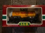 LGB Shellwagon 40402 - G Scale Tankwagon, Overige merken, Verzenden, Gelijkstroom of Wisselstroom, Wagon