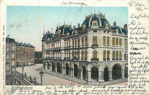 (386-018-023) Rotterdam Plan C, Verzamelen, Ansichtkaarten | Nederland, Zuid-Holland, Voor 1920, Verzenden