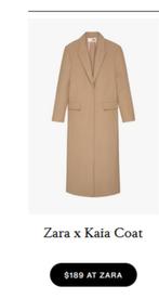 NW wollen jas Zara camel  nwpr €189 nu €60, Kleding | Dames, Jassen | Winter, Ophalen, Nieuw, Maat 46/48 (XL) of groter, Bruin