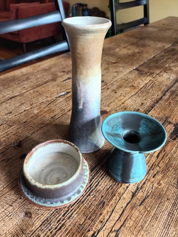 3x Kandelaar samen of apart, Antiek en Kunst, Antiek | Keramiek en Aardewerk, Ophalen of Verzenden