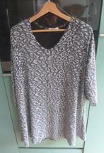 Magna mooi zilverkleurig glanzend Tuniek. maat 48/50, Overige kleuren, Blouse of Tuniek, Ophalen of Verzenden, Magna