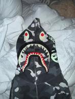BAPE Shark Hoodie - Grijs Camouflage, Maat 48/50 (M), Ophalen of Verzenden, Bape, Grijs
