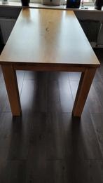 Tafel en stoelen, Huis en Inrichting, Tafels | Eettafels, Ophalen, Gebruikt, Eikenhout, 50 tot 100 cm