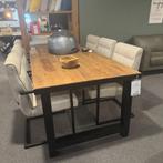 Opruiming! Eettafel Lodge 240 x 100 | Hardhout | Van €795,-, Ophalen, ., UrbanSofa, Nieuw