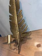 Gouden Veer Kandelaar, 25 tot 50 cm, Ophalen of Verzenden, Zo goed als nieuw, Metaal