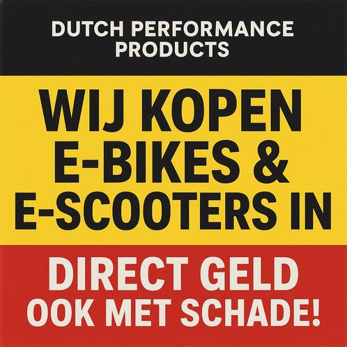 Wij kopen e-bikes & e-scooters  Direct geld,ook met schade!, Fietsen en Brommers, Steps, Nieuw, Elektrische step (E-scooter), Ophalen of Verzenden