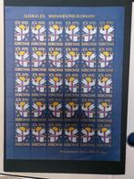 Faeroer eilanden kerst sluitzegels vel 1976, Postzegels en Munten, Ophalen of Verzenden, Denemarken, Postfris