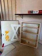 Duplon wandtoiletkast - retro/vintage - Spiegel beschadigd, Ophalen, Minder dan 50 cm, Minder dan 25 cm, Minder dan 100 cm